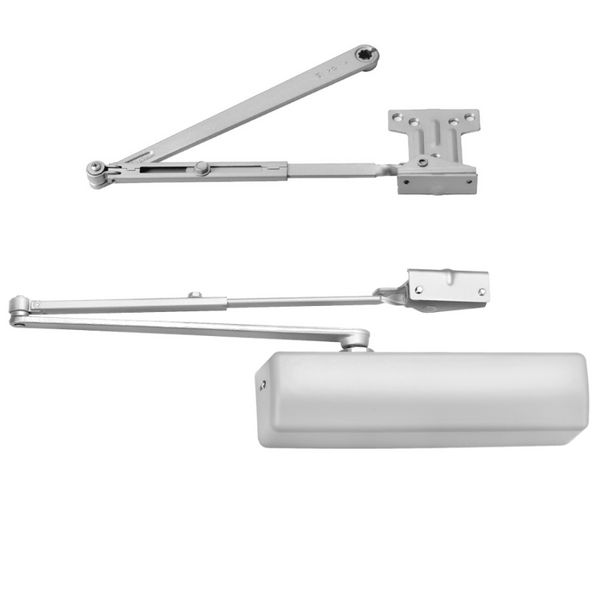Corbin Russwin DC6210-M71-M54 Surface Door Closer, Delayed Action, Pus